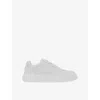 Reiss Mens White Cast Leather Trainers Eur 45 / 11 Uk In White