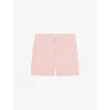 Reiss Mens  Cliff Drawstring Swim Shorts In Pink