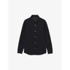 Reiss Mens  Fitzroy Chest-pocket Corduroy Overshirt In Navy