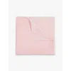 Reiss Mens  Liam Polka-dot Silk Pocket Squar In Light Pink