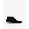 Reiss Navy Suede Chukka Boots In Navy