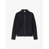 Reiss Mens Navy Rivers Regular-fit Zip-up Knitted Cardigan Xxl