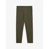 Reiss Mens Rogan Regular-fit Patch-pocket Stretch-cotton Cargo Trousers Olive Green In Multi