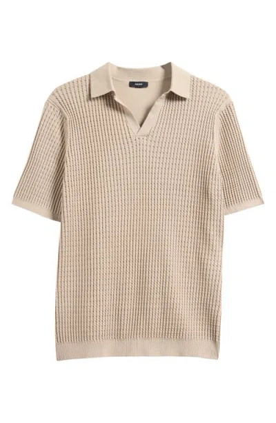 REISS REISS MERIT COTTON BLEND POLO