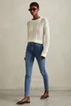 Reiss Mid Blue Skinny Jeans