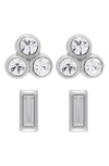 Reiss Mika Micro Set Of 2 Stud Earrings