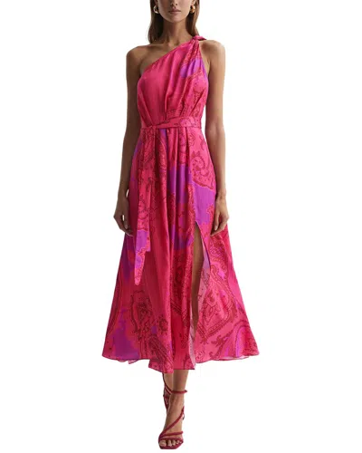 Reiss Mila Dress In Pink