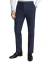 Reiss Wish Slim Fit Weave Mixer Trousers In Multi