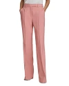 Reiss Millie Flared Suit Trousers In Pink