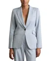 Reiss Millie Tailored Blazer In Blue