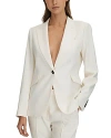 Reiss Millie Tailored Blazer In Cream