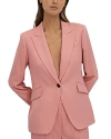 Reiss Millie Tailored Blazer In Pink