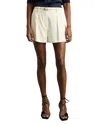 Reiss Millie Tailored Shorts In Cream