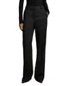 Reiss Petite Millie Wide Leg Pants In Black