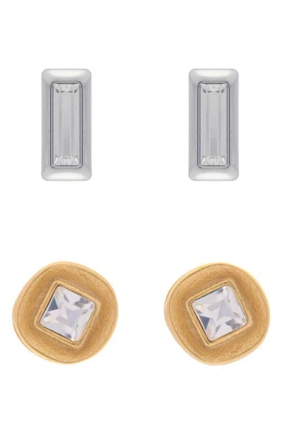 Reiss Mimi Micro Set Of 2 Stud Earrings