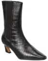 Reiss Mina Leather Chelsea Boot In Black
