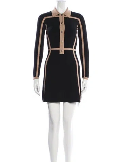 Pre-owned Reiss Mini Dress W/ Tags In Black