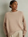 Reiss Mink Elena Wool-cashmere Crew Neck Jumper