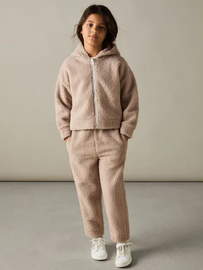 Reiss Mink Zuri 4-9 Yrs Fleece Hoodie And Joggers Set