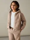 Reiss Mink Zuri 9-13 Yrs Fleece Hoodie And Joggers Set