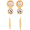Reiss Minnie Micro Set Of 2 Stud Earrings