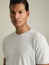 Reiss Mint Blue Marl Crew Neck T-shirt