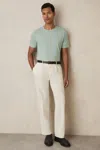 Reiss Mint Green Marl Crew Neck T-shirt