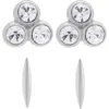 Reiss Mira Micro Set Of 2 Stud Earrings