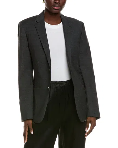 Reiss Mitre Wool Blazer In Gray