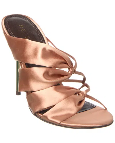 Reiss Monroe Satin Mule In Pink