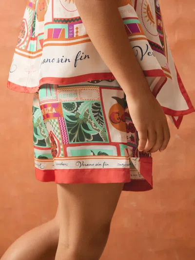 Reiss Multi 9-13 Yrs Smileyworld | Motif-print Shorts