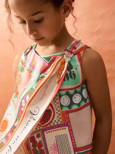 Reiss Kids' Multi 9-13 Yrs Smileyworld Motif Print Top