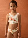 Reiss Multi 9-13 Yrs Smileyworld Printed Bikini Set In Neutral
