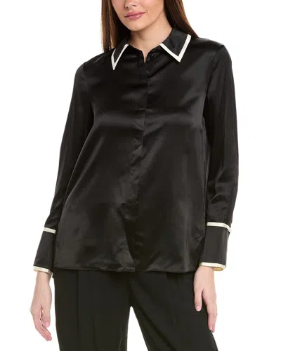 REISS REISS MURPHY TIPPED SILK SHIRT