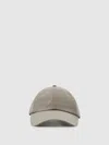Reiss Mushroom Brown Embroidered Logo Tech Baseball Cap In Brown