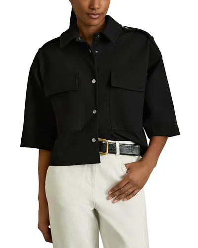REISS MYRTLE CROPPED SHACKET