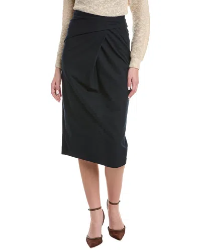Reiss Nadia Pencil Skirt In Blue