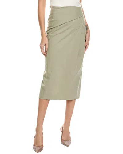 Reiss Nadia Wrap Midi Skirt In Animal Print