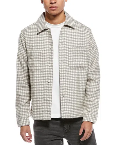 Reiss Naqua Shirt In Gray