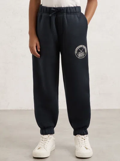 Reiss Navy 3-9 Yrs Hockey Joggers In Blue
