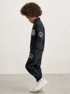 Reiss Navy 9-13 Yrs Hockey Joggers In Blue