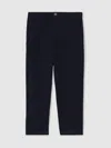 Reiss Navy Banburgh Trousers In Blue