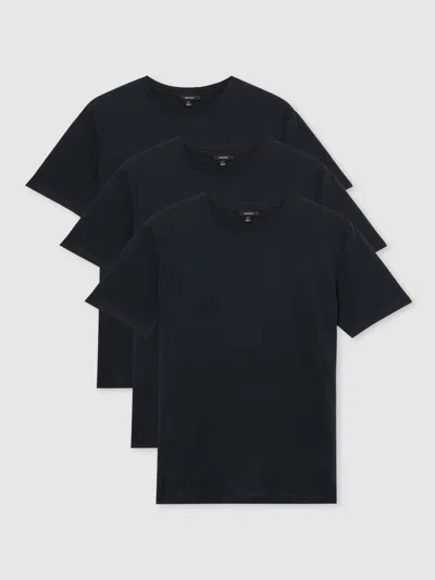 Reiss Navy Bless Pack Cotton-jersey Crew-neck T-shirts Pack
