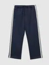 Reiss Navy Blue Joggers In Blue
