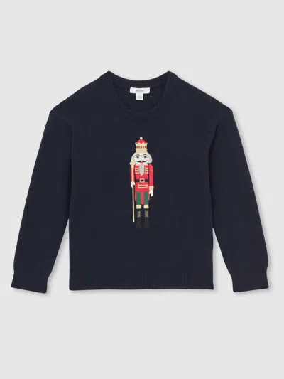 Reiss Kids' Navy Blue Jumper