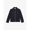 Reiss Navy Blue Medina Flap-pocket Woven Overshirt 3 In Blue
