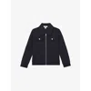 Reiss Navy Blue Medina Flap-pocket Woven Overshirt 9-13 In Blue