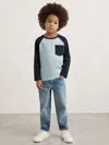 Reiss Navy Blue T-shirt In Multi