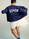 Reiss Navy Blue | Tom Daley Lover Knit Cardigan In Blue