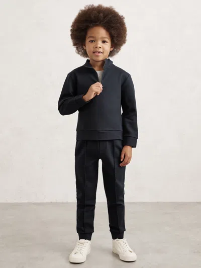 Reiss Navy Blue Top And Joggers Set